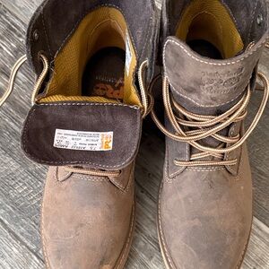 Timberland Women's Brown Lace Up Boots